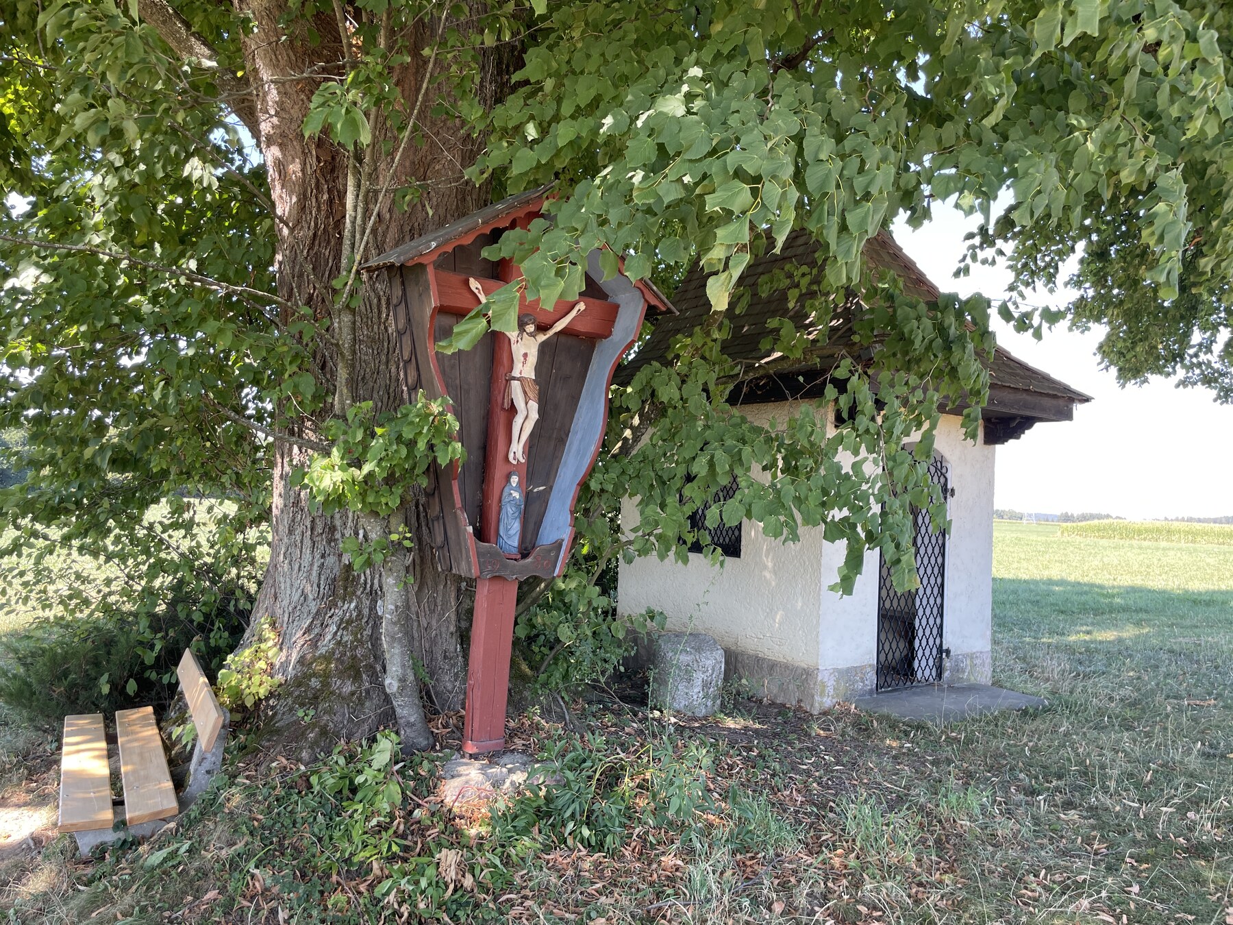 Bankerl an der Steiner Kapelle